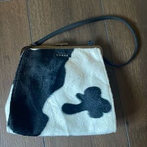 Guess cowhide bag